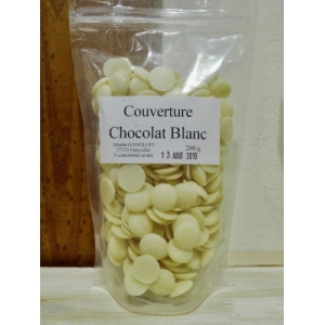 Couverture chocolat blanc