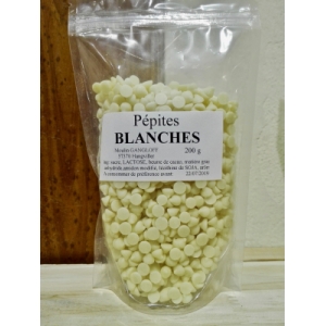 Pépites de chocolat blanc