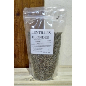 Lentilles blondes
