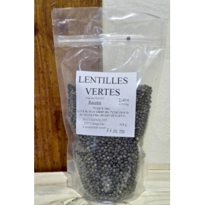 Lentilles vertes