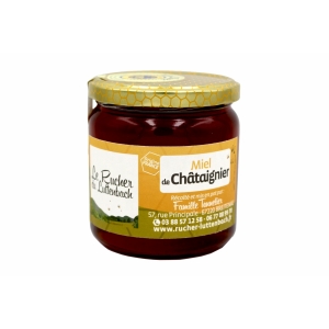 Miel de châtaignier 500 g - igp miel d'alsace