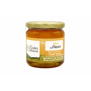 Miel de fleurs 500g - igp miel d'alsace