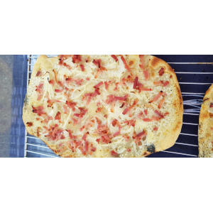 Flammenkuche (sous vide)