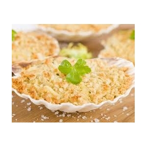 Coquille de poissons gratinée