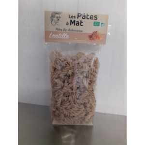 Pâtes à la lentille
