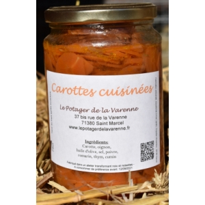 Carotte cuisinée