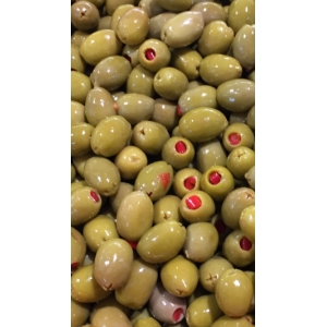 Olives farcis au veritable poivrons