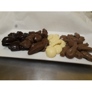 Fritures aux trois chocolats