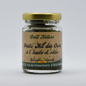 Pesto ail des ours huile d'olive