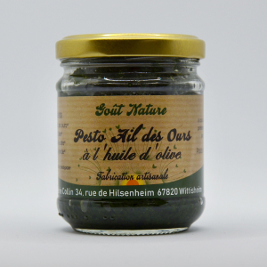 Pesto ail des ours huile d'olive