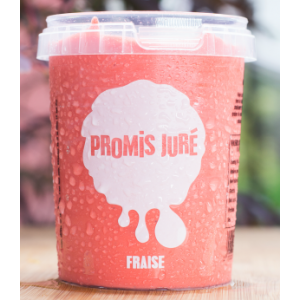 Sorbet plein fruit fraise
