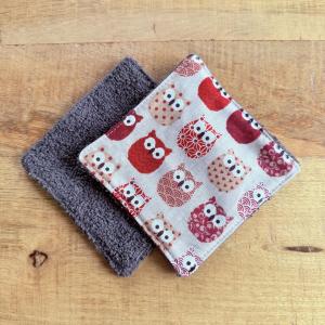 Lot de 2 cotons éponge