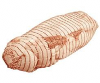 Demi tête roulé avec langue