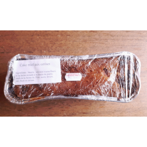 Cake au miel et aux mirabelles