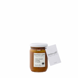 Sauce tomate aux carottes et basilic
