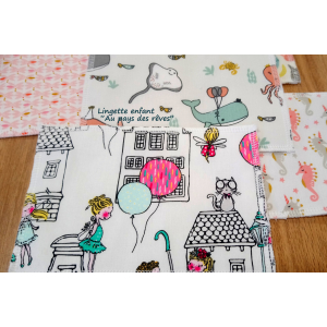 Lingette enfant 'au pays des rêves'