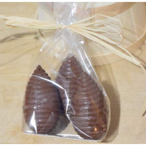 3 oeufs lait ou noir - 08 cm