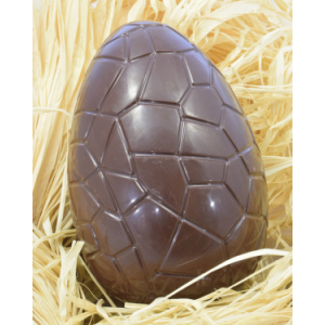 Oeuf craquelé 14 ou 18 cm - noir ou lait
