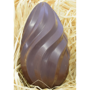 Oeuf twist 21 cm lait ou noir