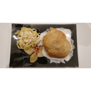 Rôti de bœuf au neufchâtel en croûte