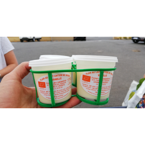 Flan au lait entier de vache vanille