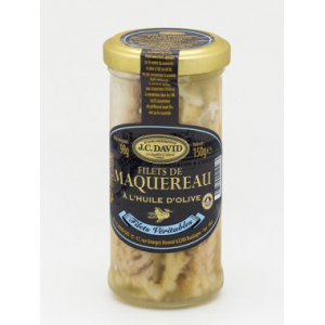 Filets de maquereau a l'huile d'olives