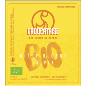 Bière blonde bio 7,2°