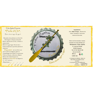 Bière lager 'perle d'or'