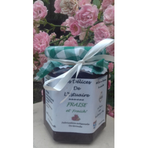 Confiture  fraise menthe