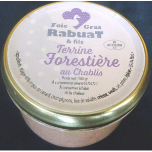 Terrine forestière au chablis