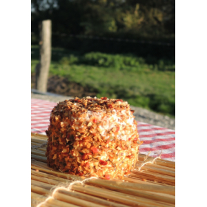 Fromage de chevre bio aux epices orientales bio