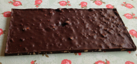 Tablette noir amandes noisettes