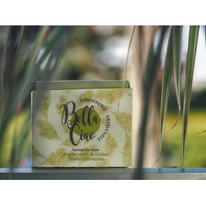 Argile verte & ortie  litsée citronnée  surgras à 7%   visage et corps