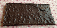 Tablette noir croustillant