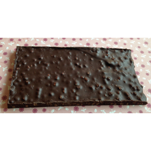 Tablette noir croustillant