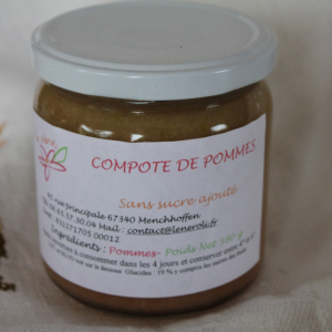 Compote pomme
