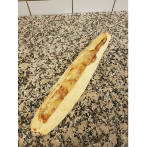 Pain fourré : lardons, reblochon  (sous vide)