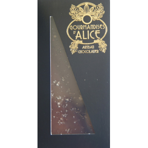 Tablette noir 70% fleur de sel vanil