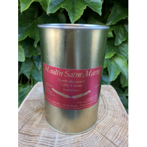 Confit de canard 1 aile/1 cuisse