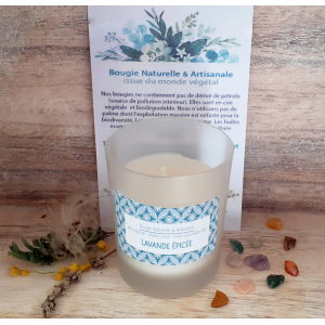 Bougie végétale lavandula
