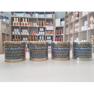 Crème de foie gras aux piquillos