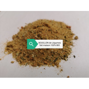 Bouillon de légumes 100% bio