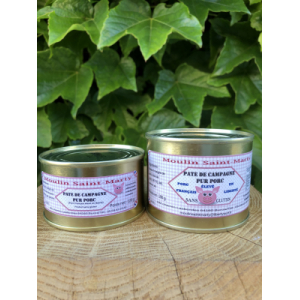 Pâté de campagne pur porc 120 g