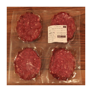 Steak haché de boeuf bio