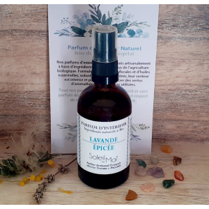 Parfum d'ambiance lavande épicée