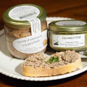 Terrine d'escargots à la persillade