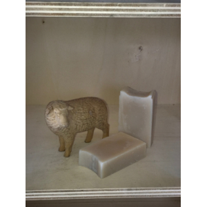 Savon 25% lait de brebis nature