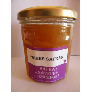 Confiture de poires safran