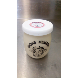 Yaourt au lait entier fraise