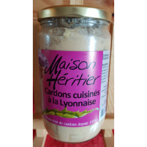 Cardons cuisinés à la lyonnaise